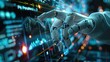 © Asad - Businessman Using Ai Technology For Data Analytics, Artificial Intelligence Generate. Futuristic Technology, Robot In Online System. Business In Future To Invest And Develop Corporate Concept