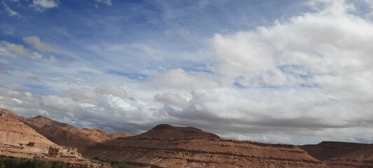 Canvas Print - panorama of the mountains