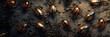 Lots of cockroaches at home textured background,
Group of cockroaches shining like gold