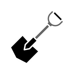 Canvas Print - Shovel icon PNG