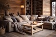 Explore Cozy Chalet Living Room Ideas: Snug Atmosphere & Stylish Pillows Blvd