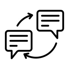 Sticker - Communication Icon