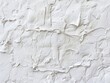 Peeling White Paint on Rough Plaster Texture
