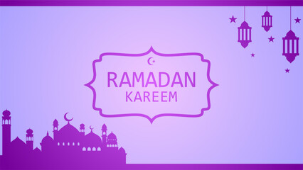 Wall Mural - Ramadan event greeting vector background. Islam greeting for ramadan celebration or islamic event. Islamic background for ramadan, eid, mubarak and muslim culture