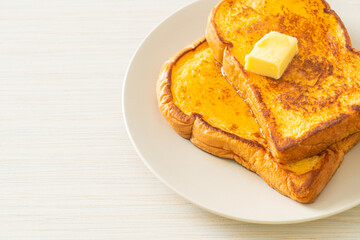 Poster - French toasted with butter and honey