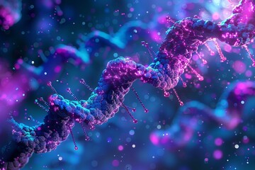 Poster - Molecules transcribing genetic information from DNA.