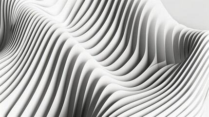 Poster - A simple black and white linear background.