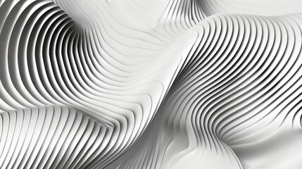 Poster - A simple black and white linear background