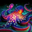 big octopus, octopus wallpaper, scary octopus, aquatic animal, ocean dweller, best cartoon, scary animal, vector squid, squid background
