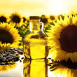 Sunflowers and sunflower oil