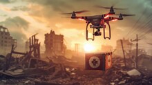 The Drone Will Deliver The First Aid Kit