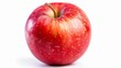 © Chingiz - A crisp, fresh red apple with a smooth texture, vividly isolated on a pure white background