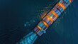 © Volodymyr Skurtul - Cargo ship loaded with colorful containers
