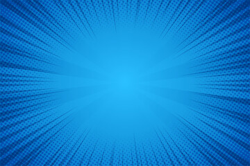 blue comic background