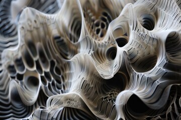 Wall Mural - Abstract patterns resembling fractals