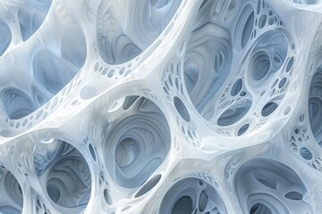 Wall Mural - Abstract patterns resembling fractals