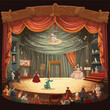 © Megan - A theater performance of a classic play vector clipart