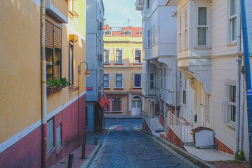 Poster - narrow street