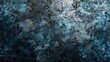 © Nia™ - Beautiful grunge gray blue background. Panoramic abstract decorative dark background. Wide angle rough stylish mystic texture wallpaper with copy space for design - generative ai