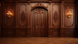 © Kokhanchikov - Classic luxury room wooden interior