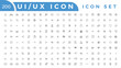 © gfxboss - Basic User Interface Essential Set. Line Outline Icons. For App, Web, Print. Editable Stroke.