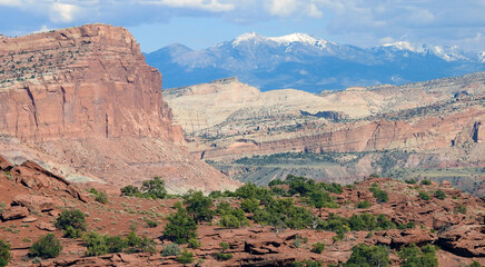 Poster - Chimney Rock Loop, Capitol Reef National Park, Utah, United States