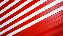 Red And White Striped Background