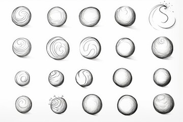 Poster - A collection of different shapes, suitable for educational materials