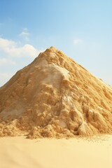 Poster - A large pile of sand in the desert, suitable for nature backgrounds