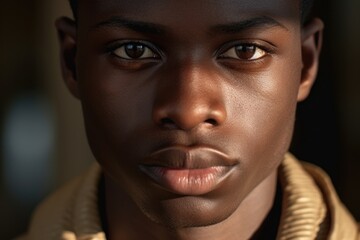 Aufkleber - Close up of a person wearing a jacket, suitable for fashion or outdoor activities