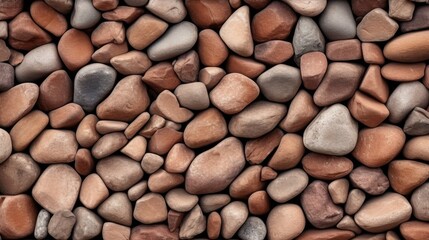 Poster - A detailed view of a stack of rocks. Suitable for geological projects