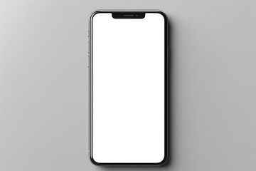 Aufkleber - An Phone with a blank screen, versatile for various digital concepts