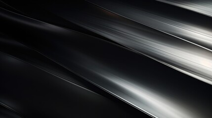 Poster - Close up shot of a black and silver textured background, suitable for design projects