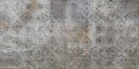 Wall Mural - cement textured seamless pattern background