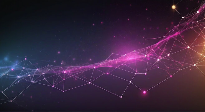abstract background with stars