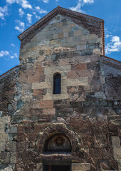 Sticker - Anchiskhati Basilica of Saint Mary, oldest surviving church in Tbilisi, Georgia