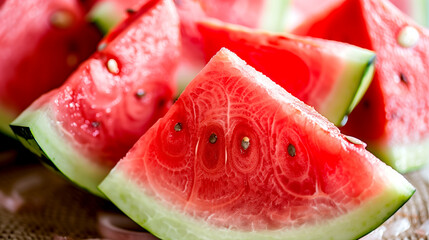 Wall Mural - Watermelon - Close-up