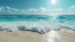 Sandy Beach, beaches evoke a sense of relaxation and tranquility, perfect for backgrounds or promotional materials for beach resorts or vacation destinations