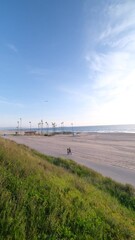 Poster - beach and sea vertical video 4k