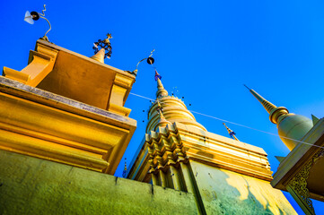 Canvas Print - Wat Thawai at Hang Dong District of Chiang Mai Province