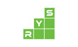 RYS initial letter financial logo design vector template. economics, growth, meter, range, profit, loan, graph, finance, benefits, economic, increase, arrow up, grade, grew up, topper, company, scale