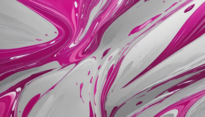 Wall Mural - combining magenta and ash gray in an abstract futuristic texture isolated on a transparent background