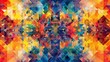 An explosion of colorful geometric patterns
