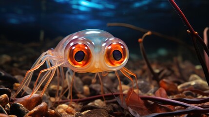 Wall Mural - fish in aquarium