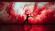 © Robert Kneschke - Abstract expressionist dance performance art with enhanced visual effects