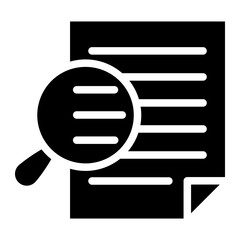 Poster - find search file document icon