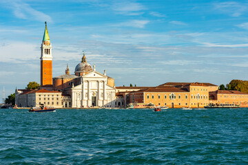 Wall Mural - Panorama of San Giorgio Maggiore island in Venice, Italy