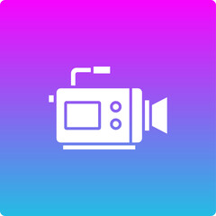 Canvas Print - Video Camera Icon