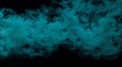 Ethereal green smoke swirls intricately on a dark canvas, instilling a sense of mystery and fluidity