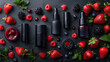 Berries and Skincare Products